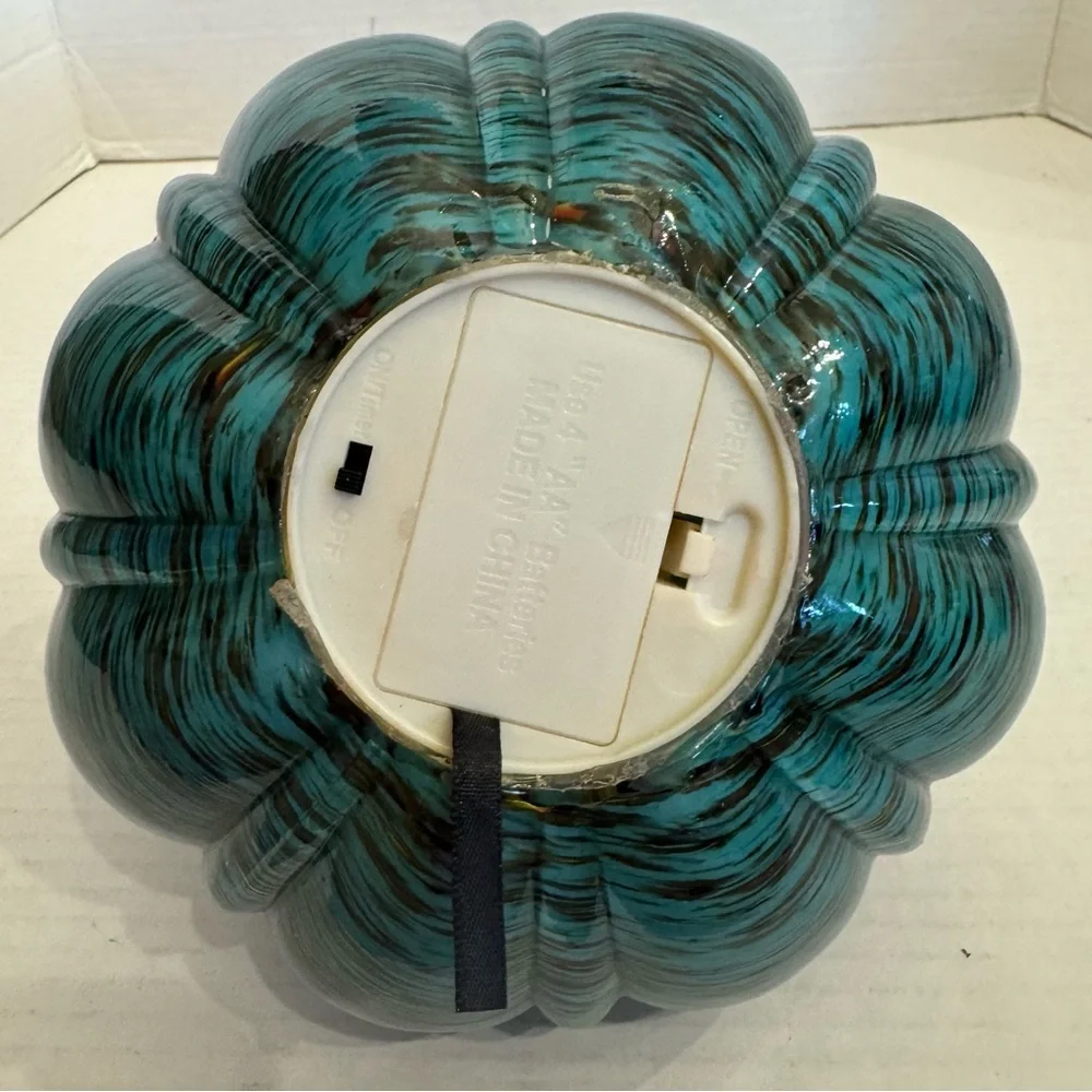 Pier 1 Illuminated Art Glass 7